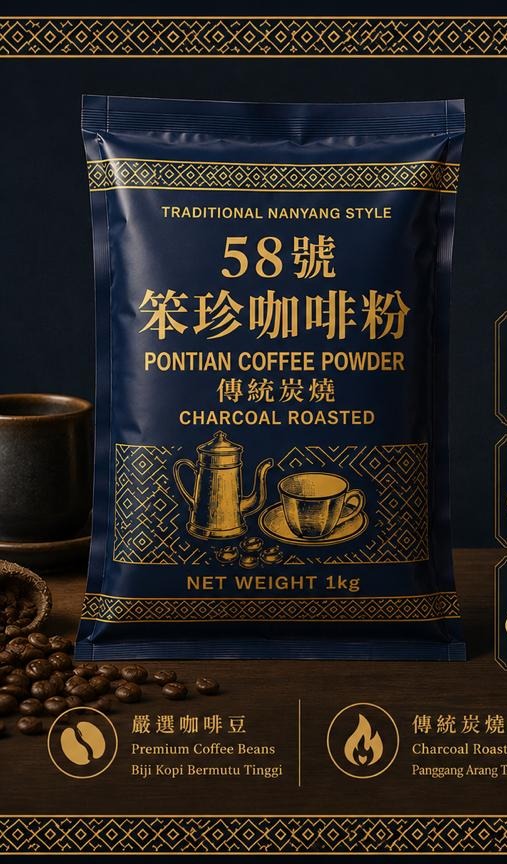 58CoffeePontian wholesale coffee powder